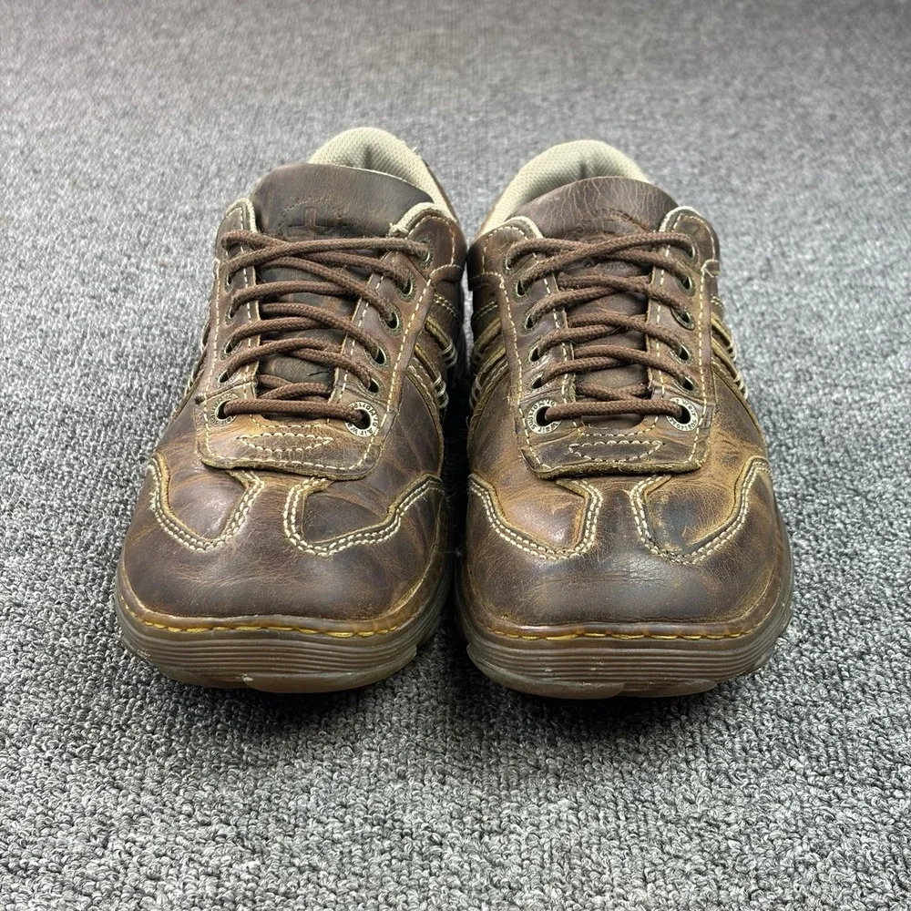 Dr Martens Doc Kurt Brown Leather Casual Driving Oxford Shoes Vtg Men's UK8/ US9